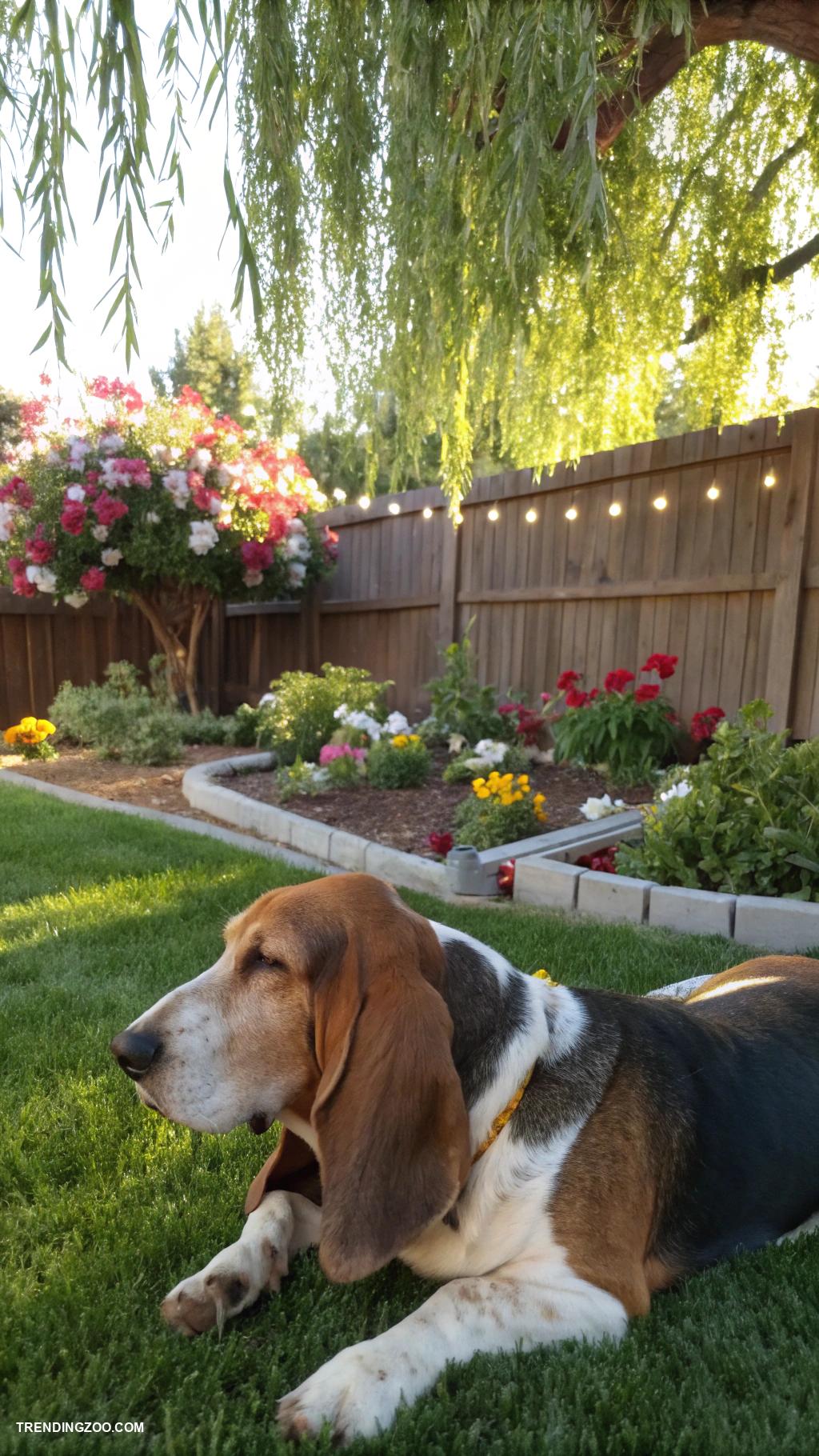 kid friendly dog breeds Calm Basset Hound for lazy afternoons