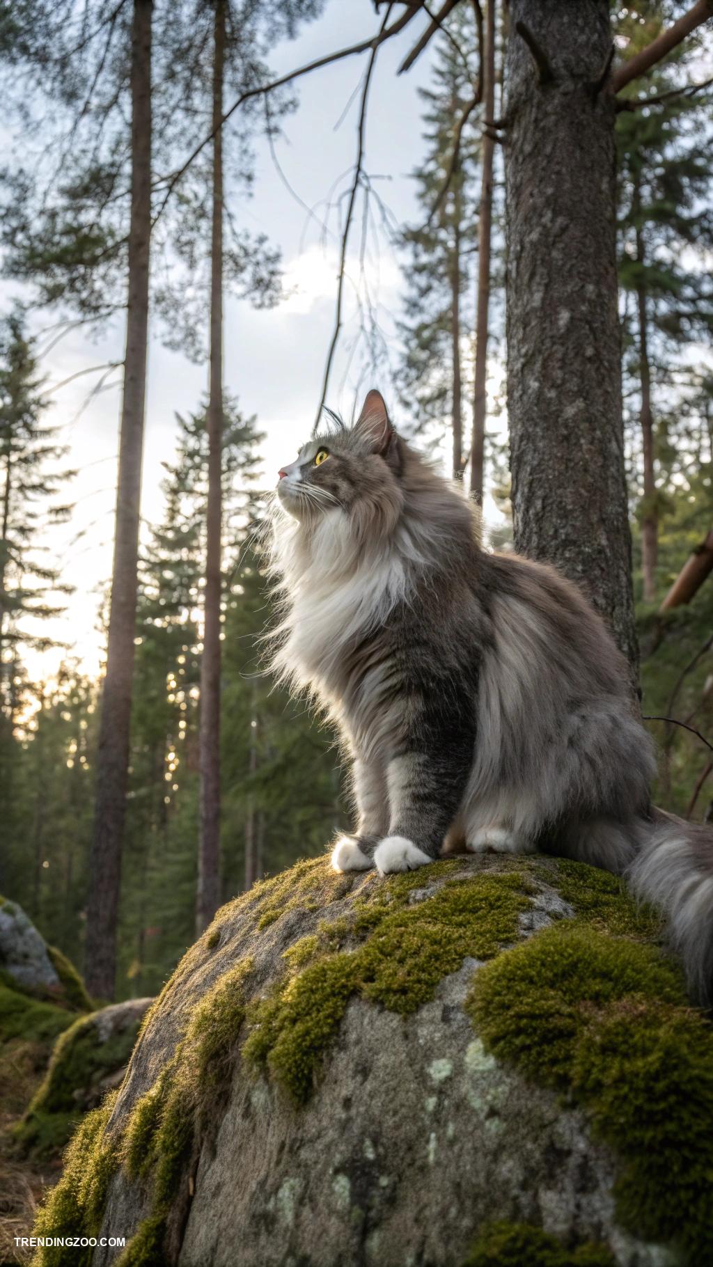 popular cat breeds Norwegian Forest Independent and adventurous spirit