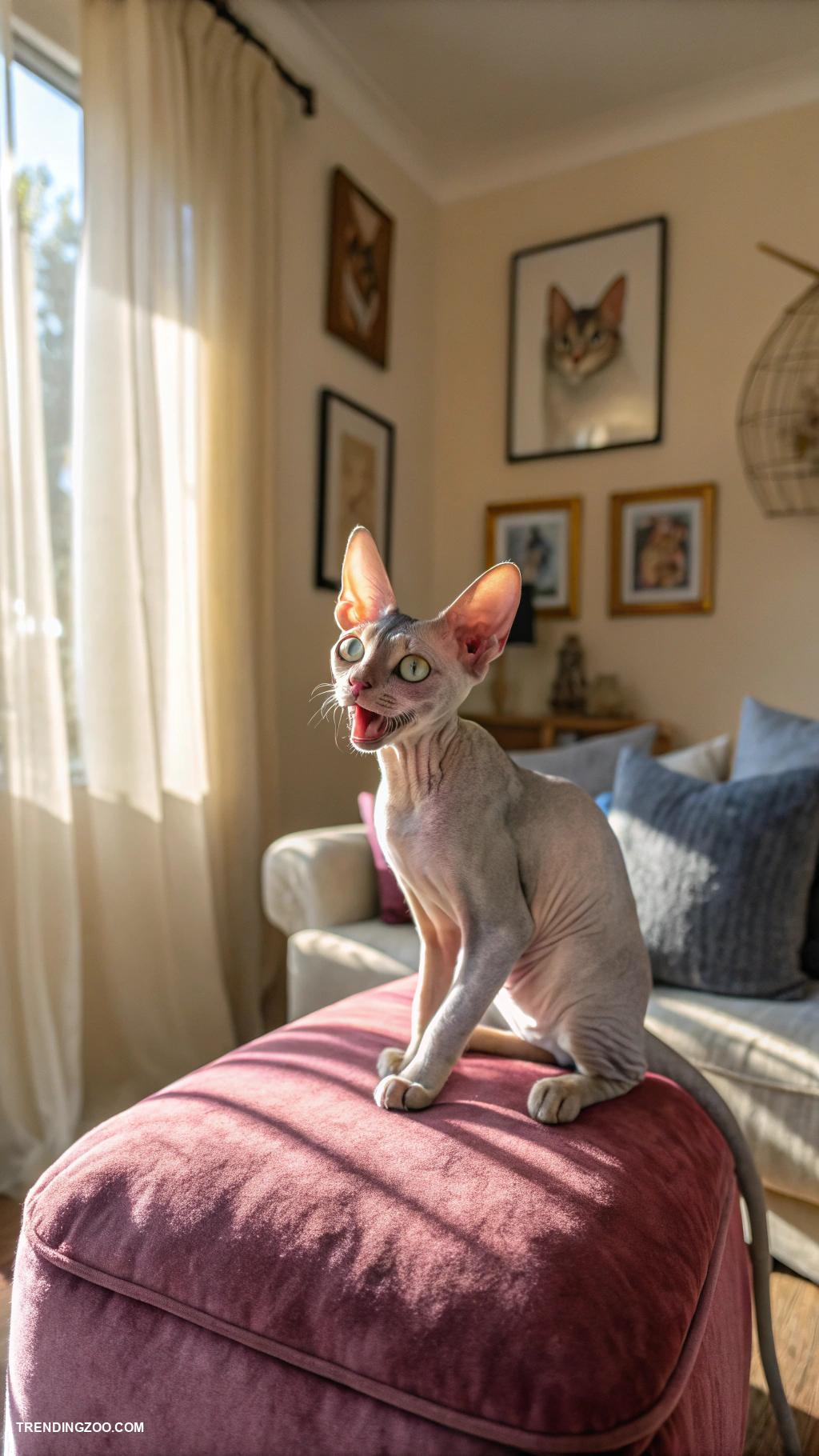 popular cat breeds Sphynx The quirky hairless companion