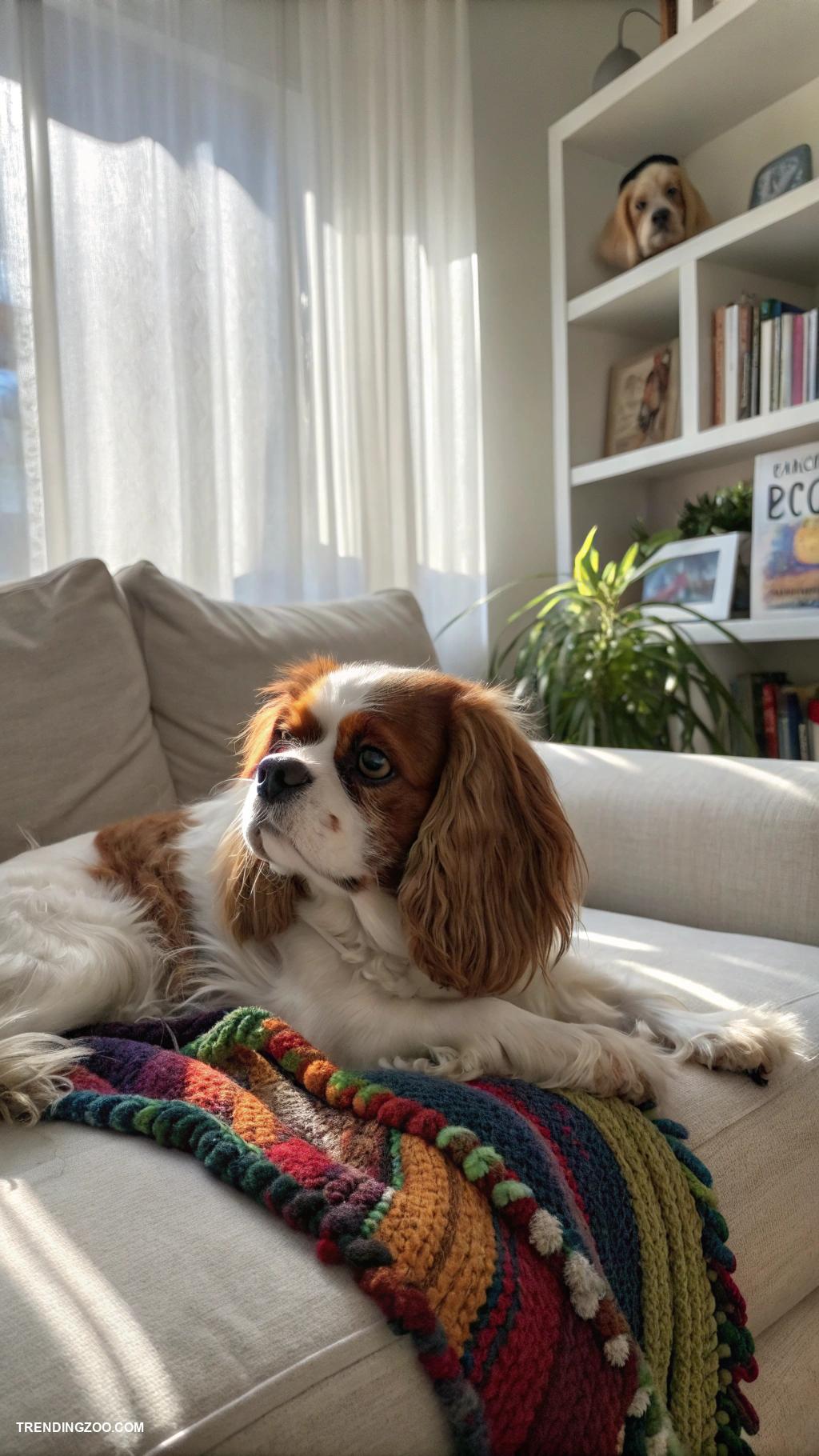 popular dog breeds Cuddly Cavalier King Charles Spaniel for couch potatoes