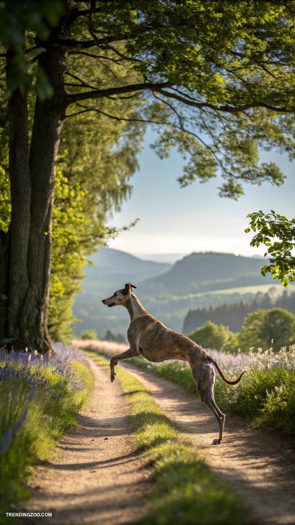 popular dog breeds Elegant Greyhound for speed and grace