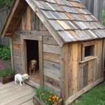 rustic dog house designs Reclaimed barn wood cozy retreat