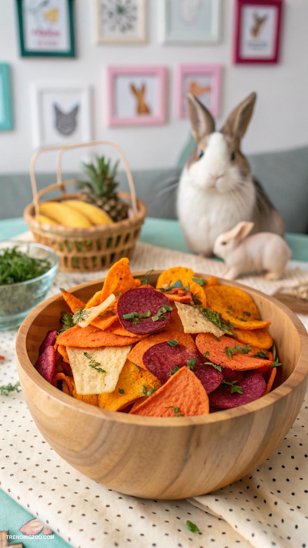 bunny bait recipes Vegetable medley dehydrated chips
