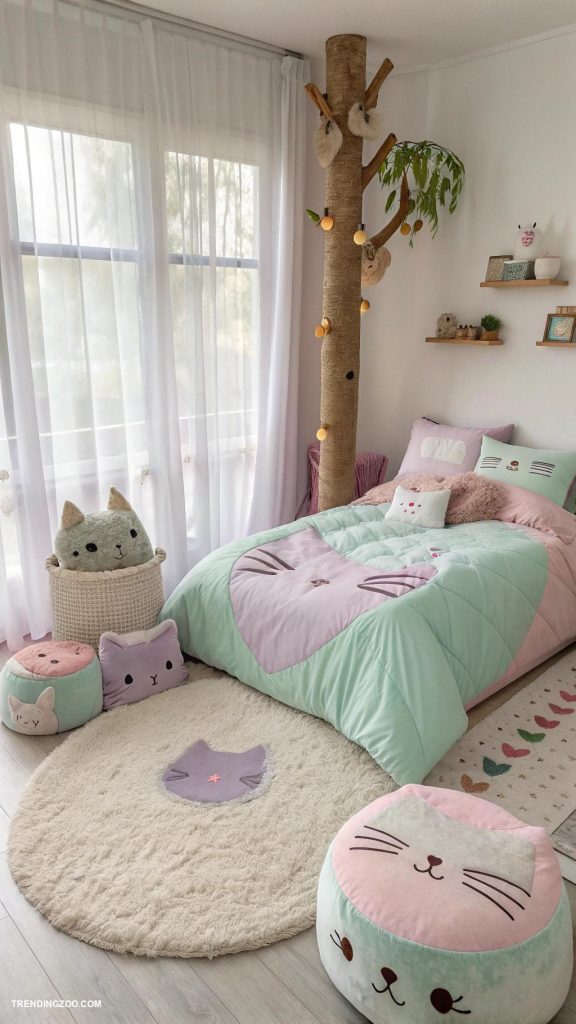 10 Cat Themed Bedroom Ideas To Make You Purr-fectly Happy