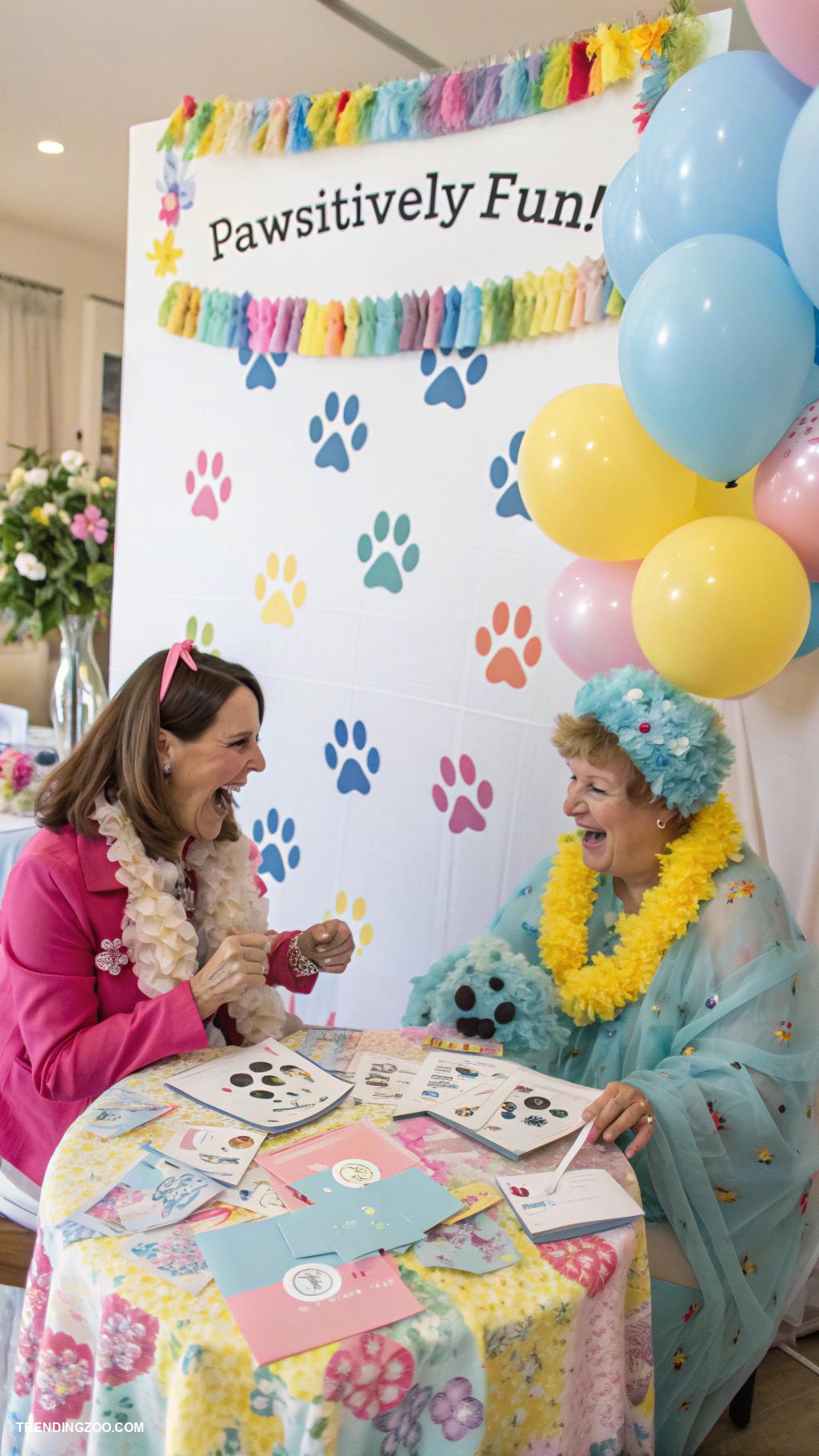 dog themed baby shower ideas Paw tastic games like puppy trivia