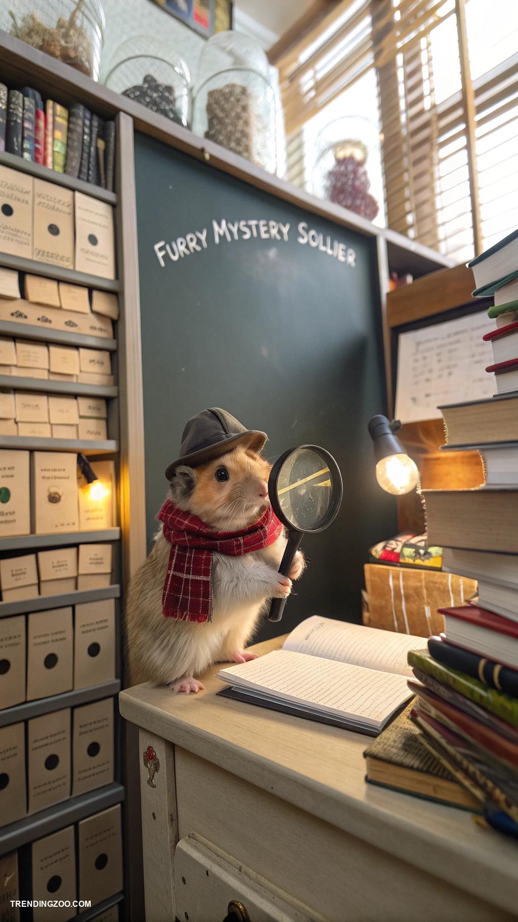 funny hamsters Hamster detective stories furry mystery solvers