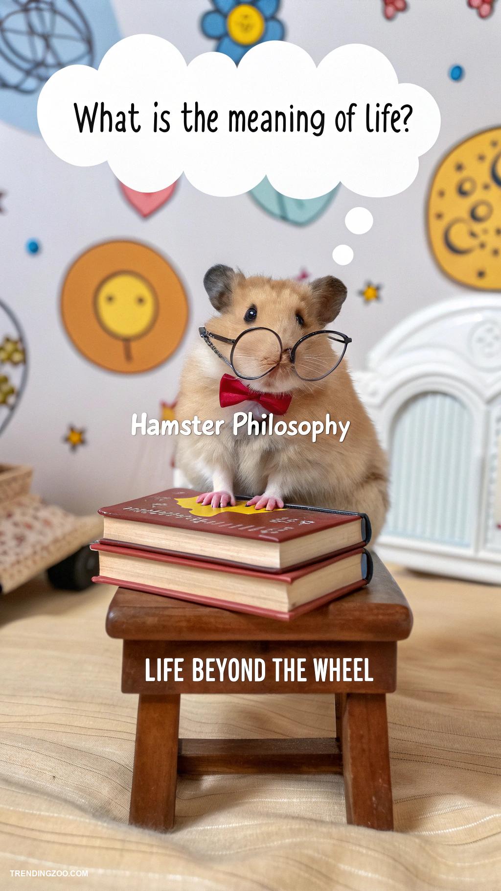 funny hamsters Interview your hamster deep thoughts revealed