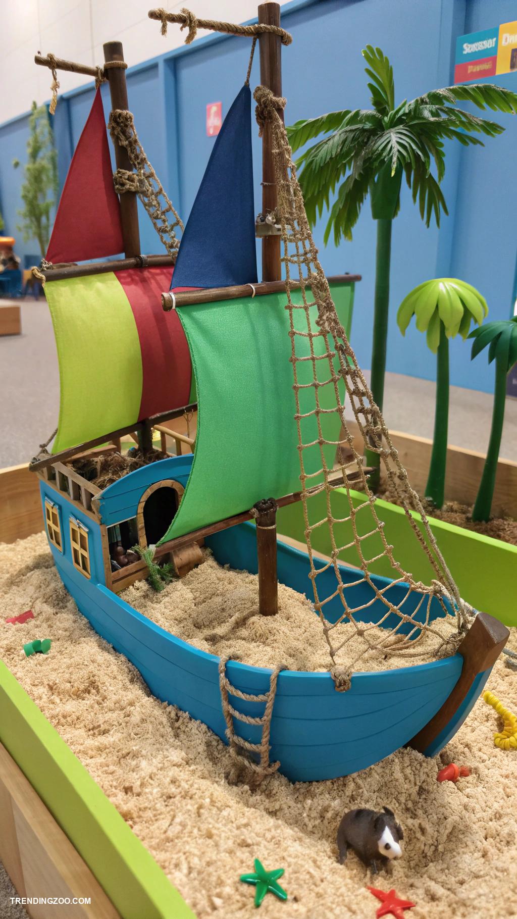 hamster cage ideas Fantasy themed pirate ship hamster playground