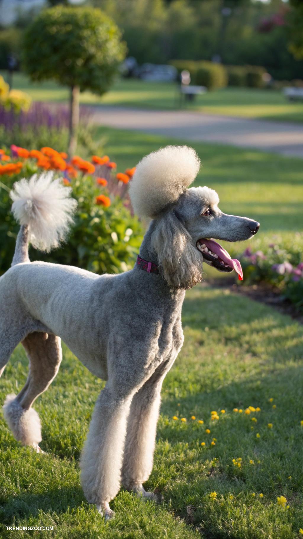 standard poodle haircuts Sporty Summer Cut for Active Dogs