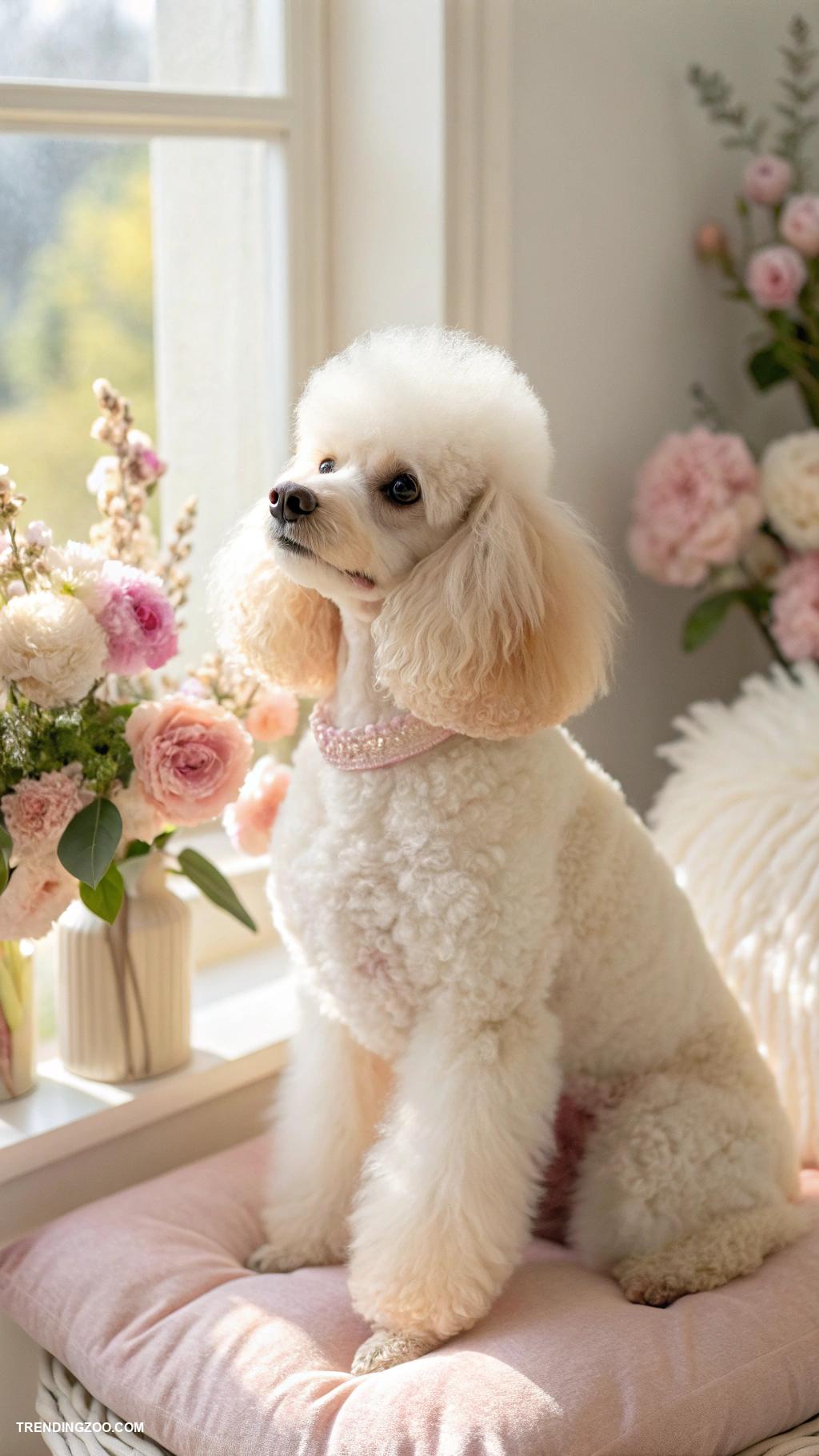 toy poodle haircut styles Elegant puppy cut