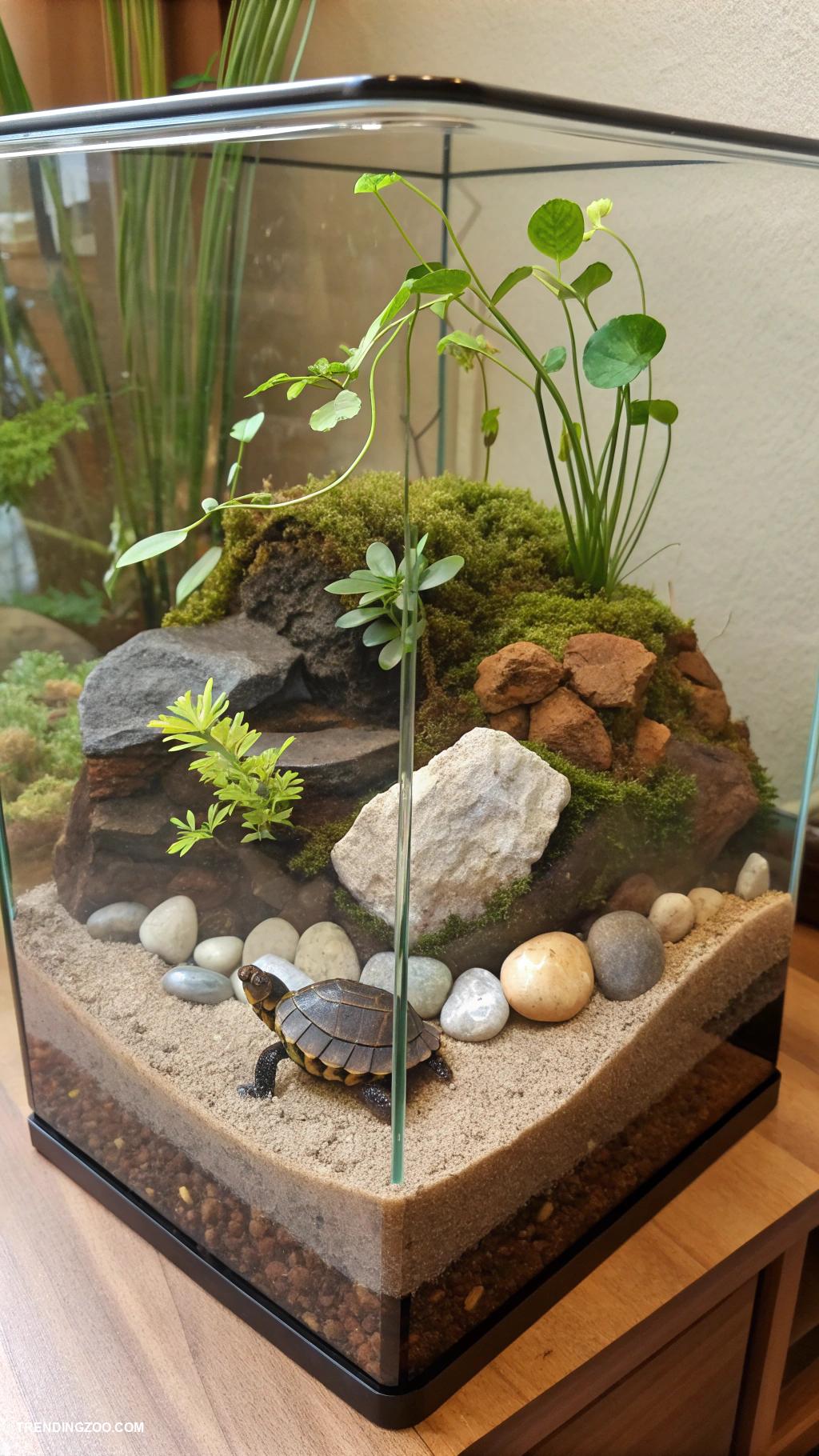 baby turtles DIY turtle terrarium for natural habitat experience