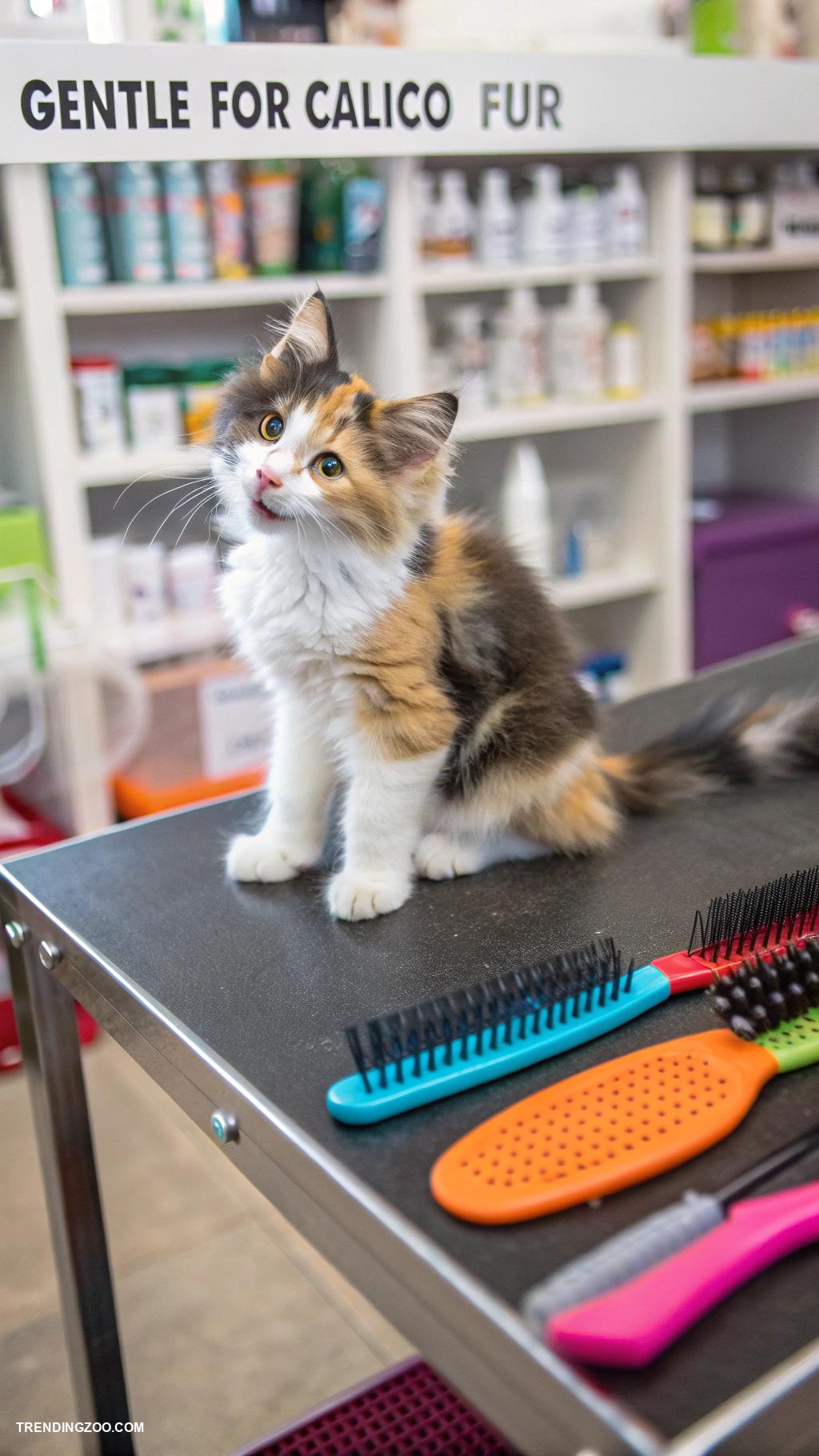 calico kittens Calico inspired pet grooming tips