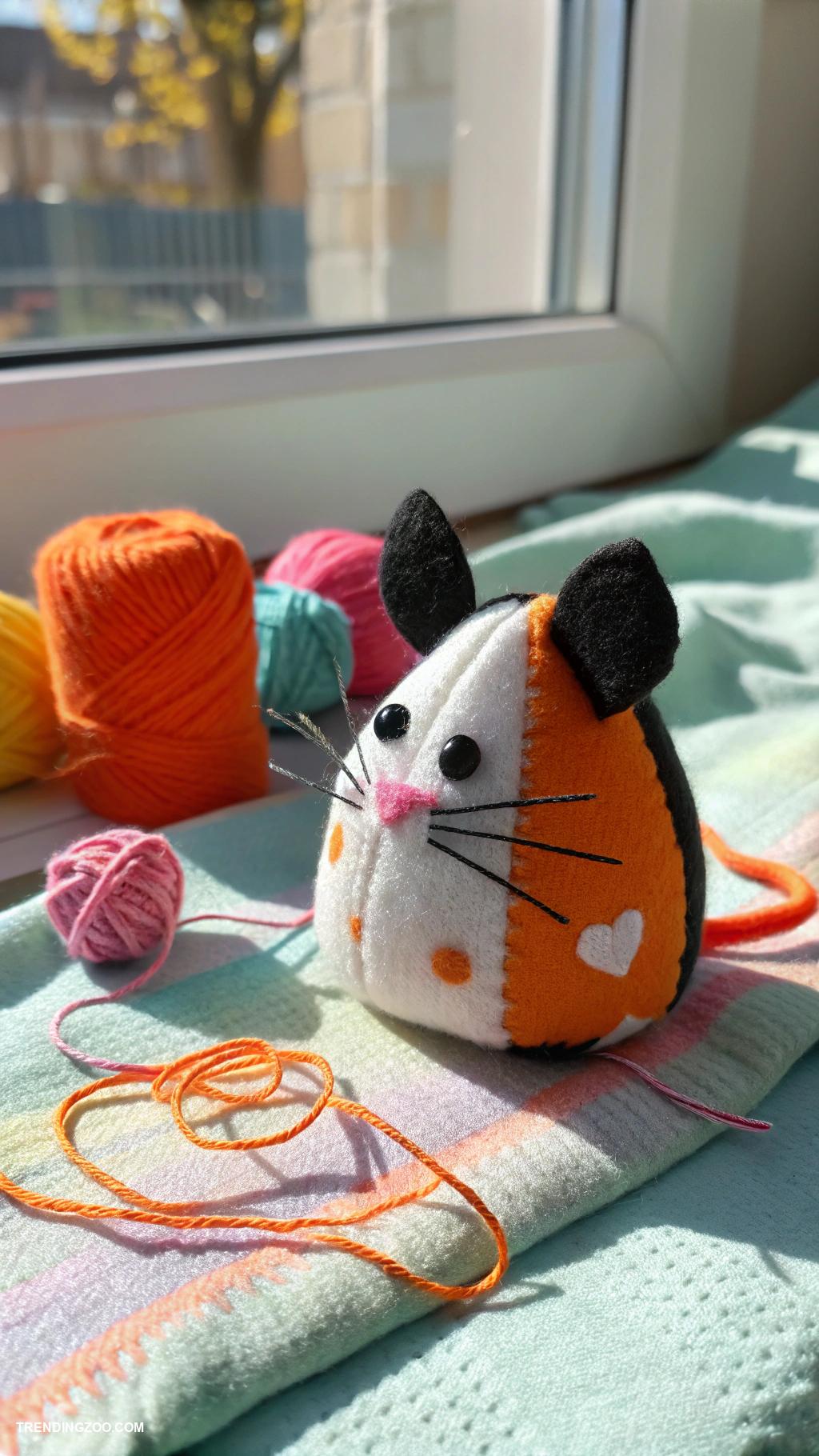 calico kittens DIY calico themed pet toys