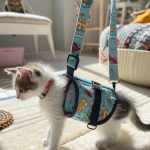 diy kitten harness Canvas harness with built in storage pockets