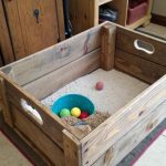 diy kitten litter box ideas Repurposed wooden crate with removable tray