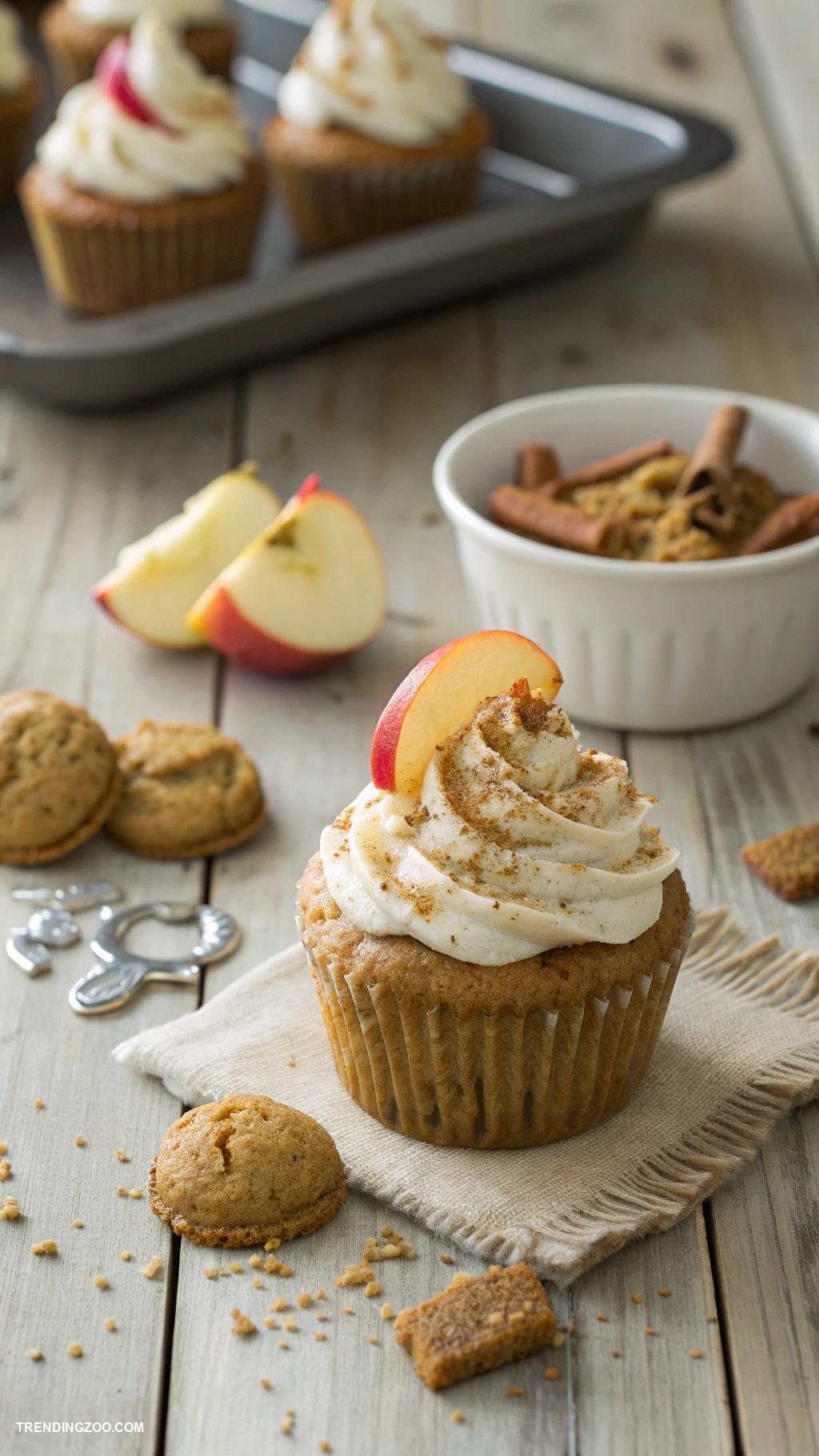 dog themed cupcakes Apple cinnamon dog treat muffins