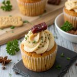 dog themed cupcakes Beef flavored savory pup cupcakes