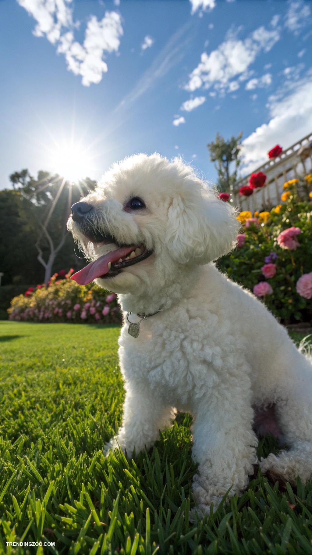 dogs that dont shed Bichon Frise Playful and fluffy companion