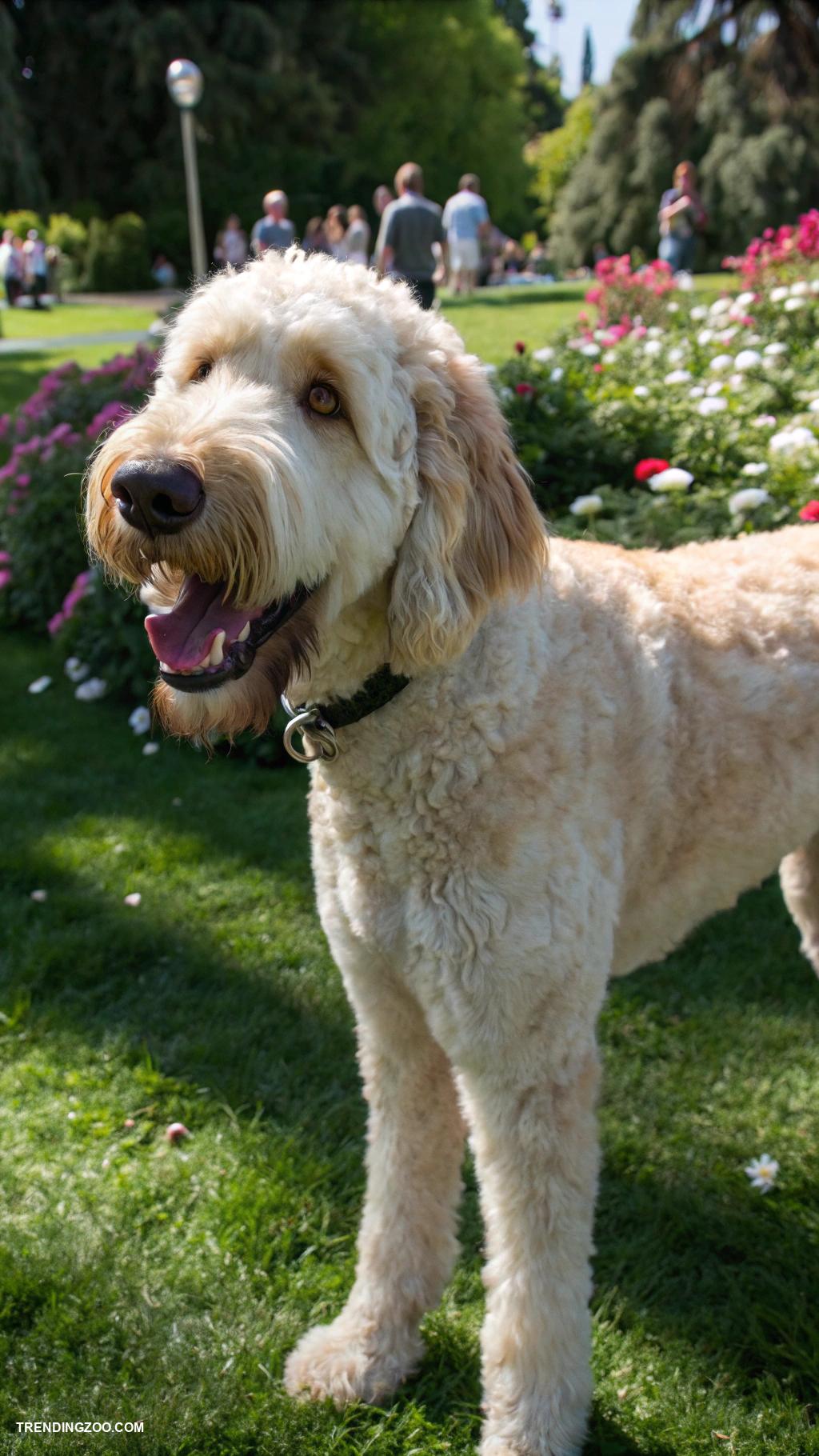 dogs that dont shed Labradoodle Friendly hybrid with less fur
