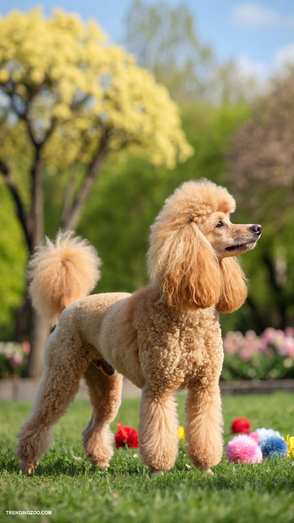 dogs that dont shed Poodle Intelligent and hypoallergenic friend