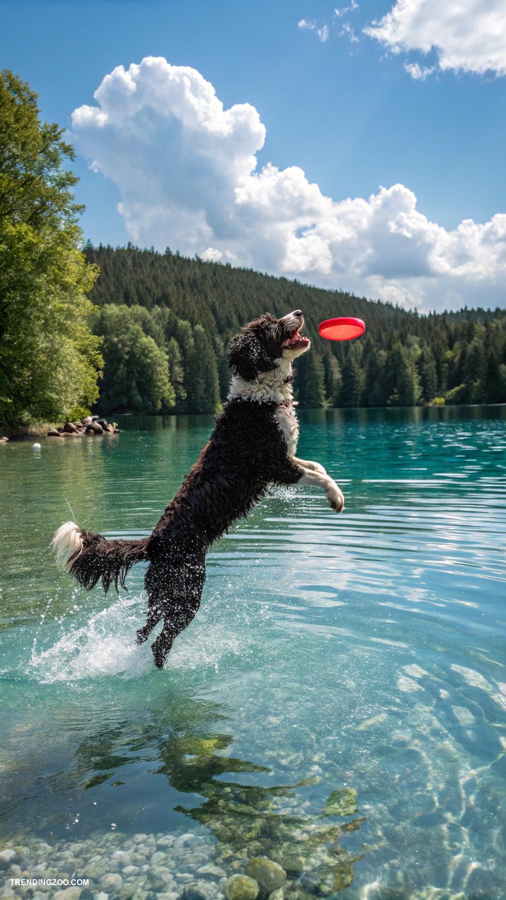 dogs that dont shed Portuguese Water Dog Energetic and loyal swimmer