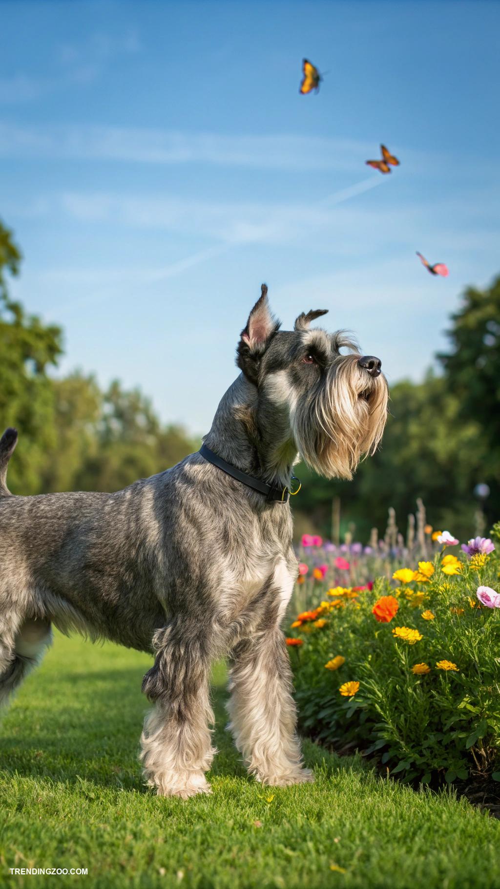 dogs that dont shed Schnauzer Versatile and wiry coated breed