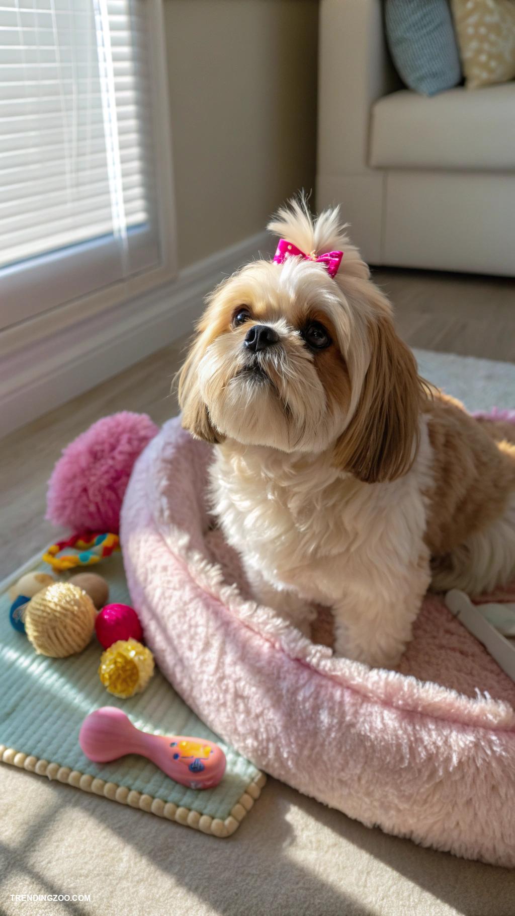 dogs that dont shed Shih Tzu Cute and compact low maintenance