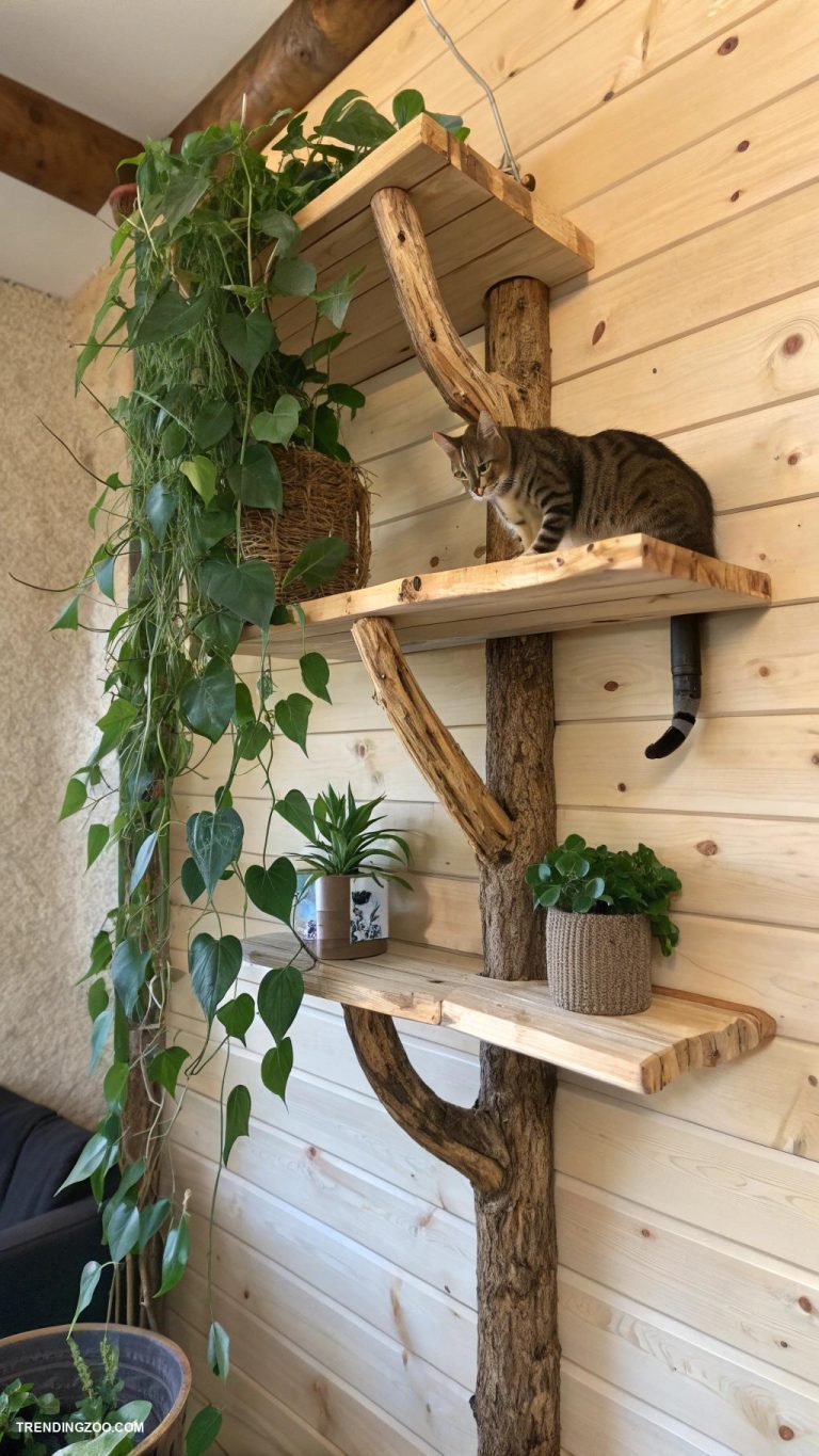 10 Floating Cat Shelves Ideas Just Like Walking on Clouds
