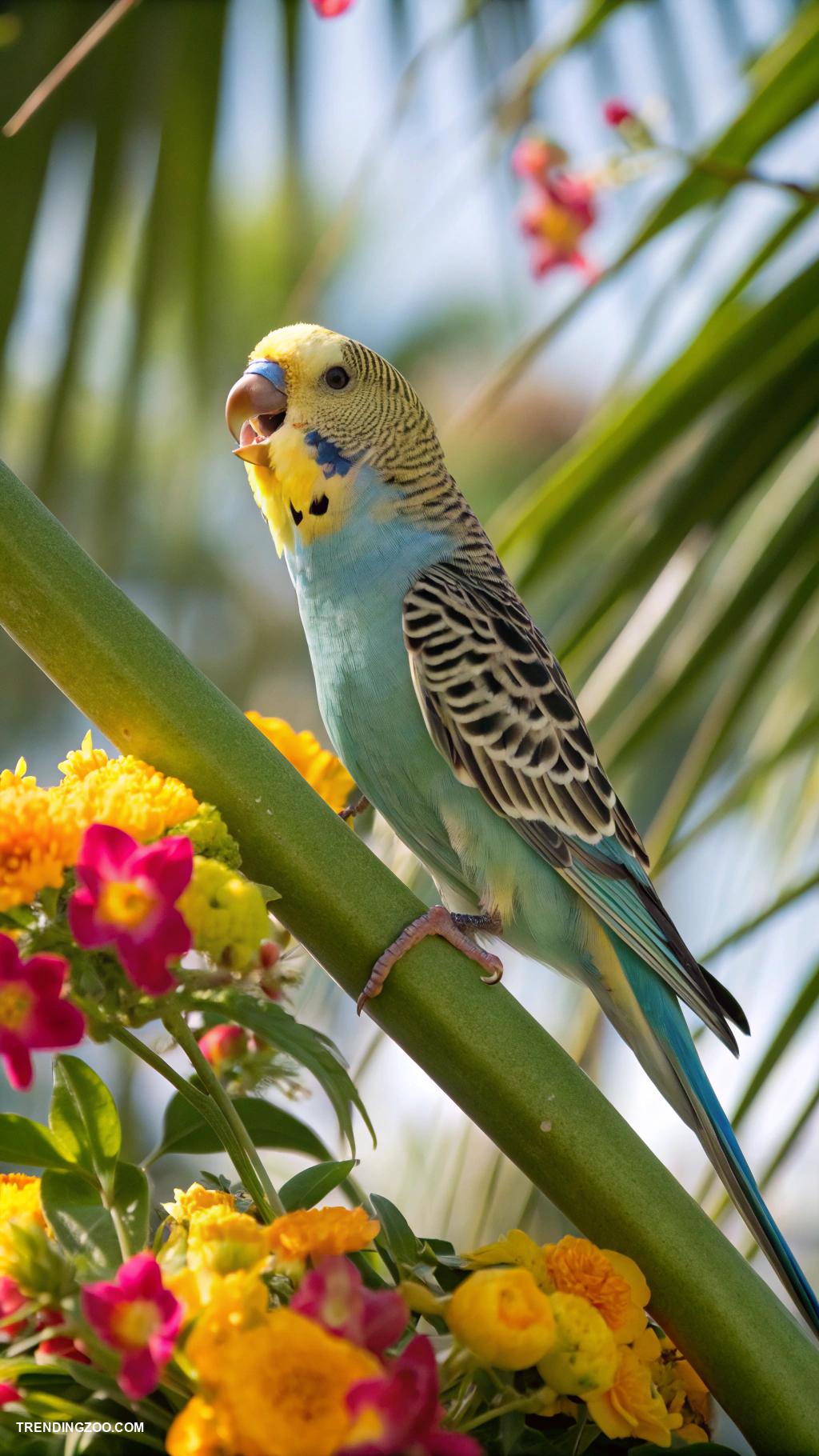 most beautiful birds Budgerigars cheerful chatter and bright colors