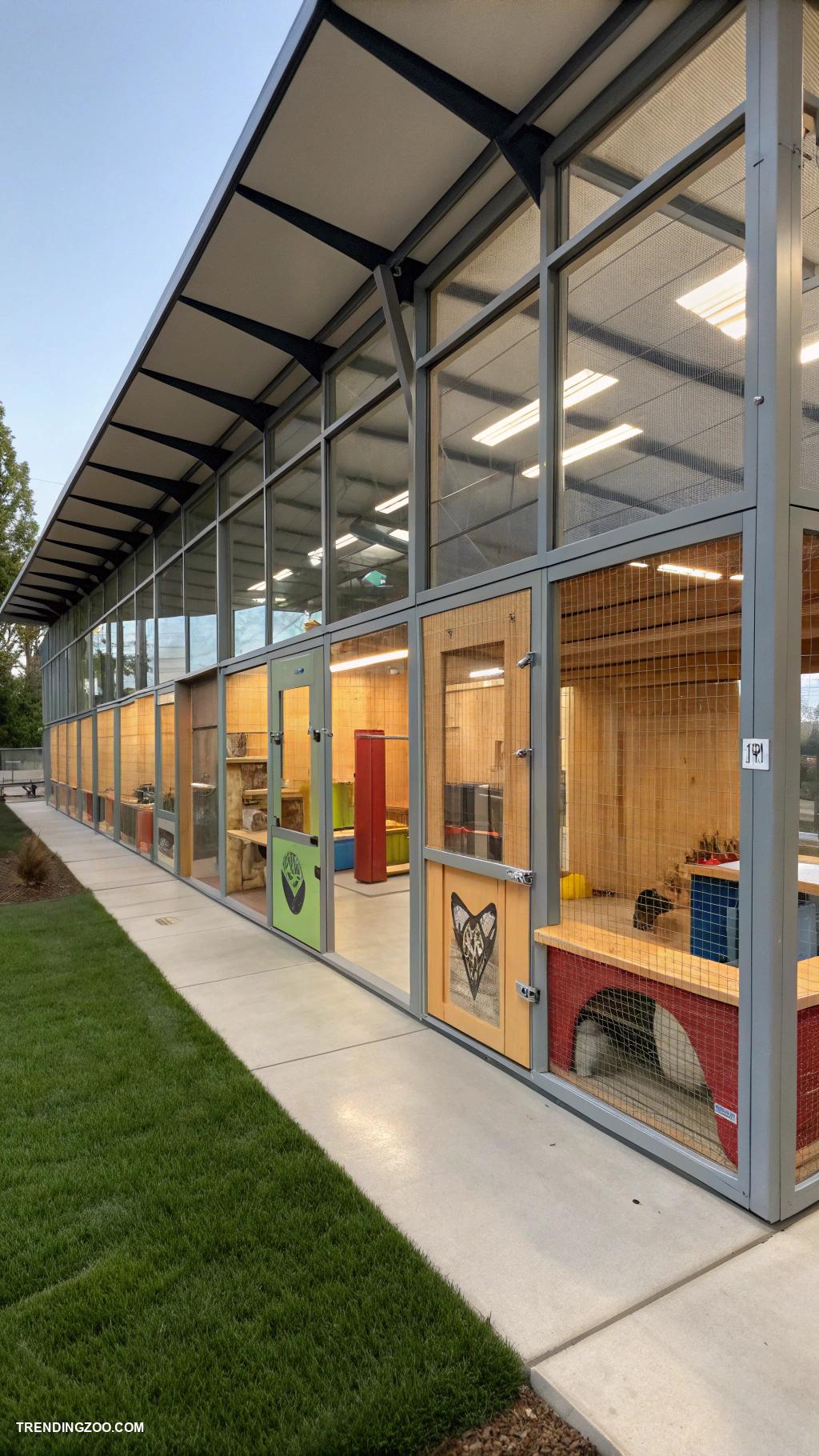 animal rescue shelter designs Modular shelters with movable walls