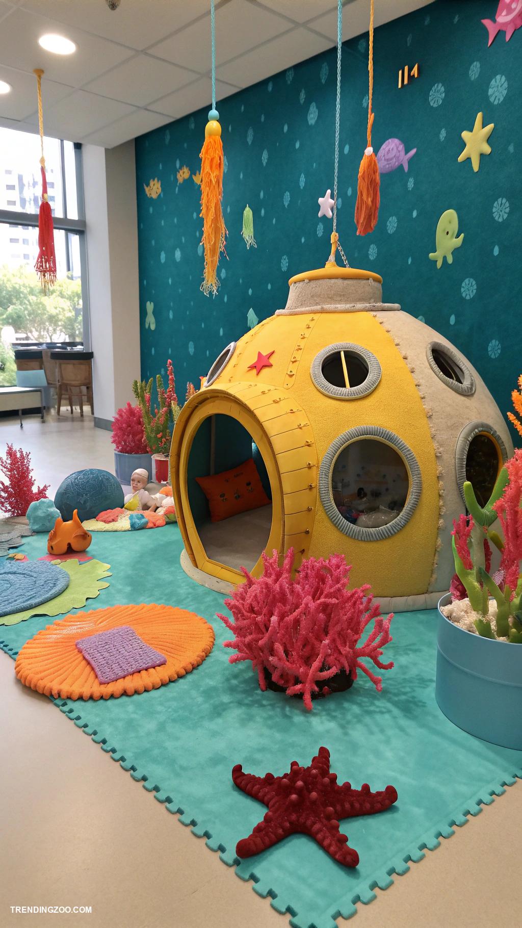 cat villa ideas Underwater adventure themed play zone