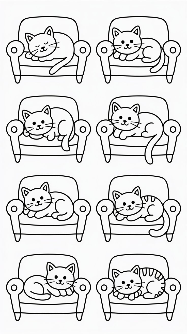 chat doodles on couch