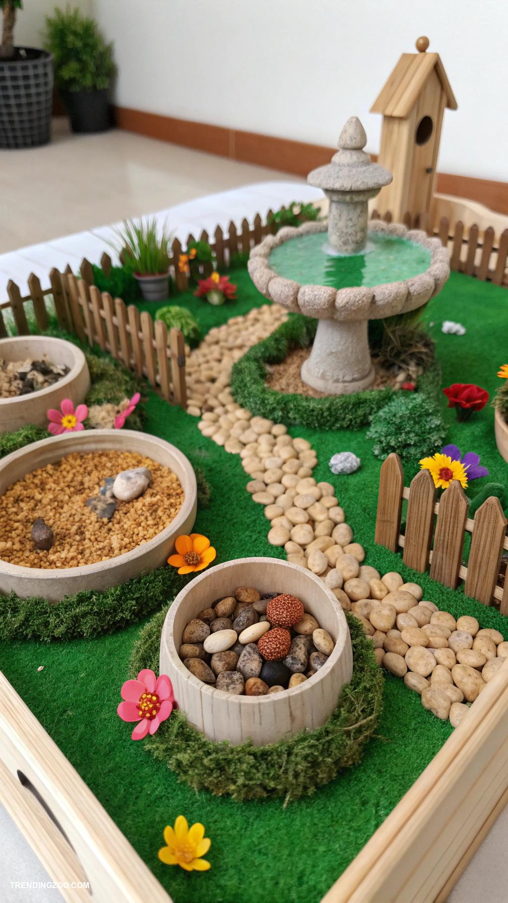 cute hamsters Miniature hamster garden Create a tiny paradise