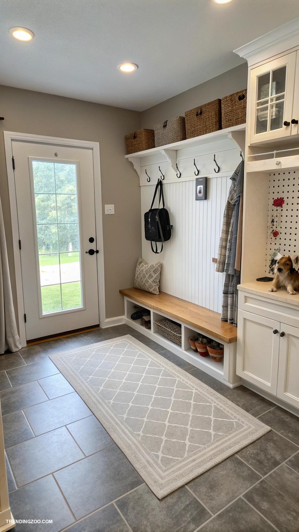 dog rooms in house Stylish pet friendly mudroom entry