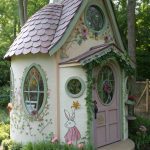 bunny sheds Fairy tale themed shed with whimsical motifs
