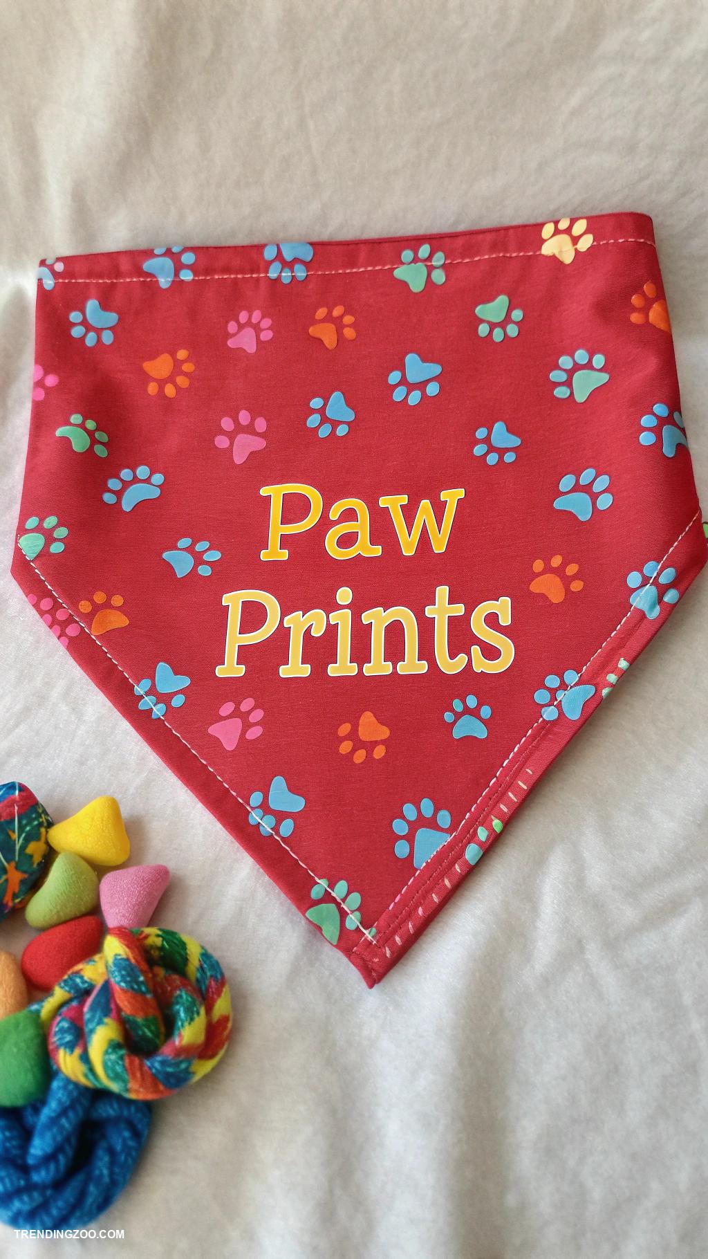 diy dog gifts Custom dog bandana with their name