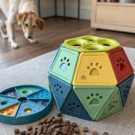 diy dog gifts Interactive puzzle feeder for mental stimulation