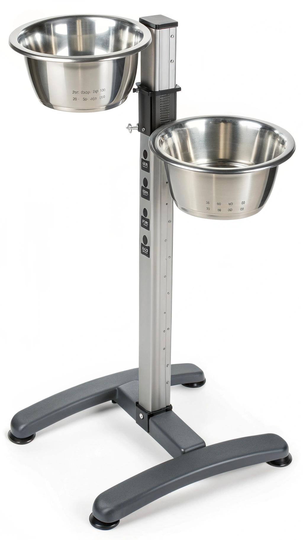 dog bowl stands Adjustable height stand for growing dogs