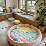 pet areas in house Pet safe zone wrapped in soft cushions