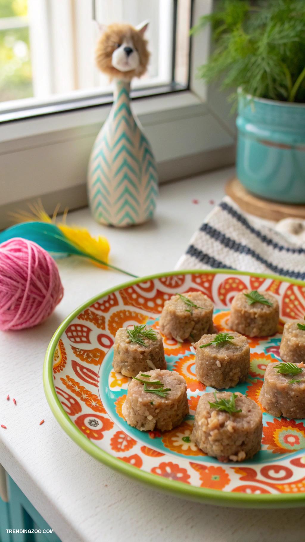 pet treat recipes Tuna Bites for Feline Friends