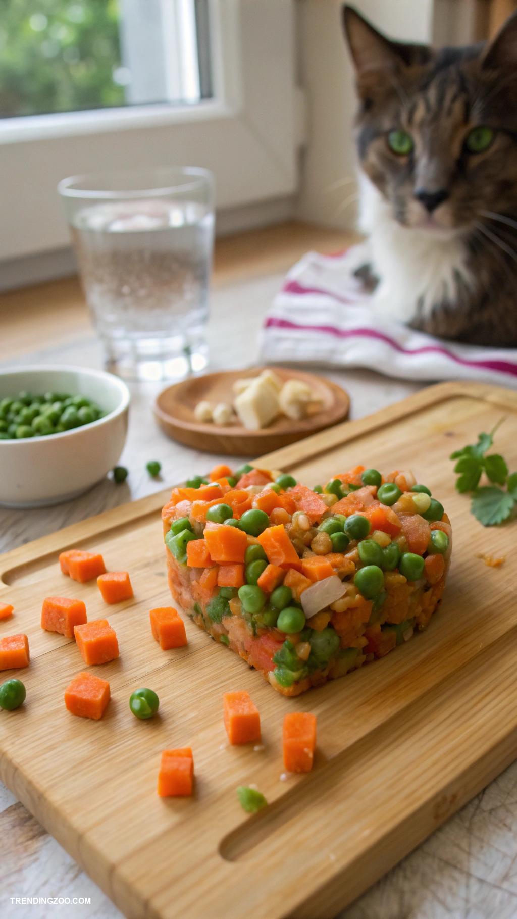 pet treat recipes Veggie Medley Cat Treats