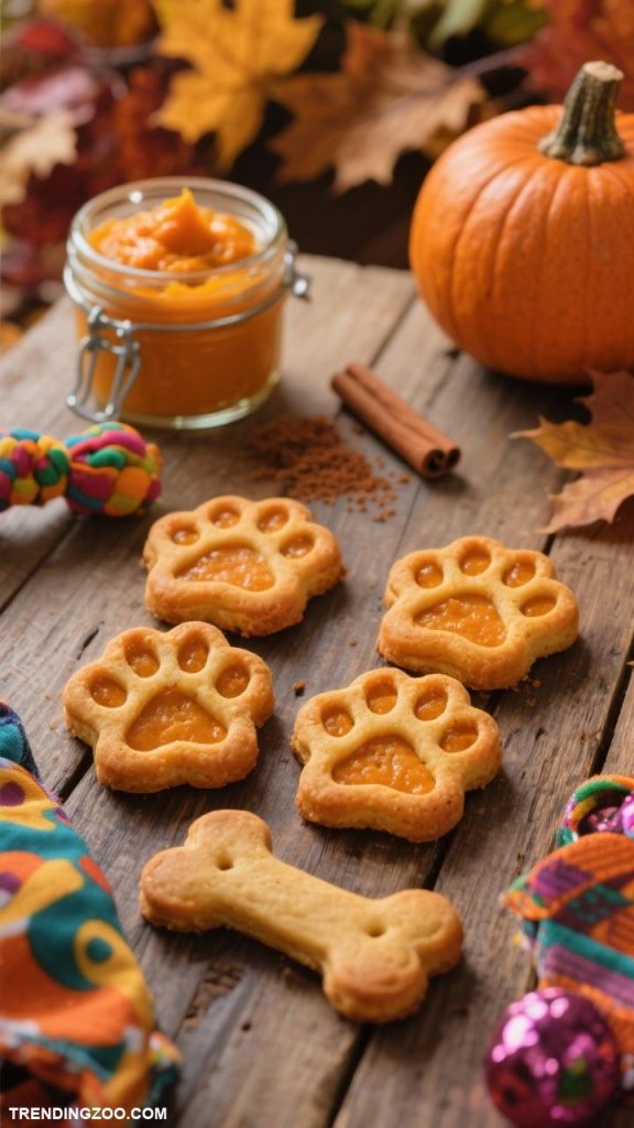 pumpkin dog treats