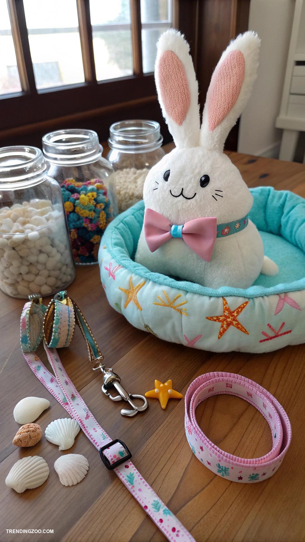 sea bunnies Crafting sea bunny themed pet accessories