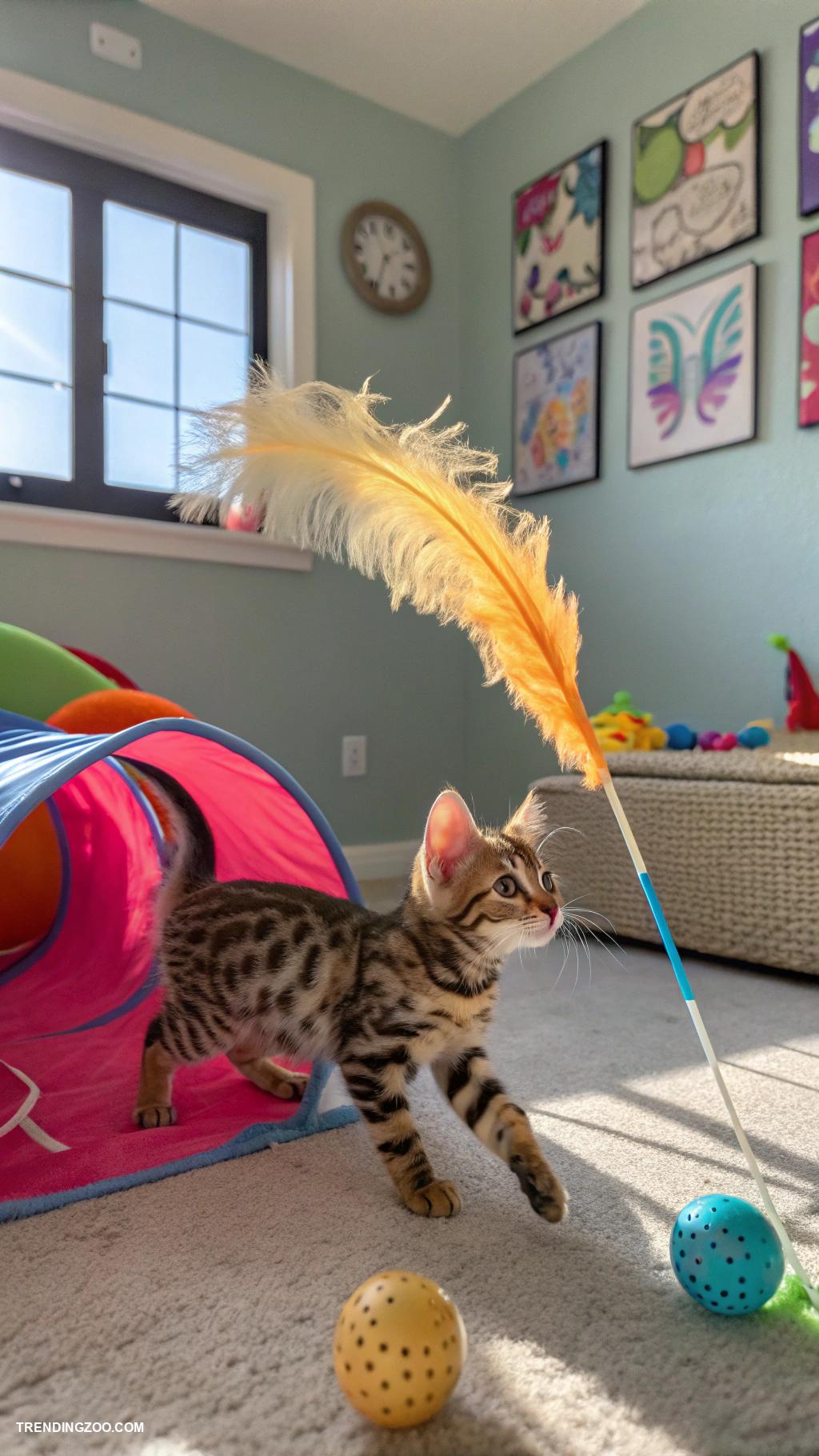 bengal kittens Best toys for energetic Bengal kittens