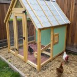 diy chicken pen ideas Compact urban chicken pen solution