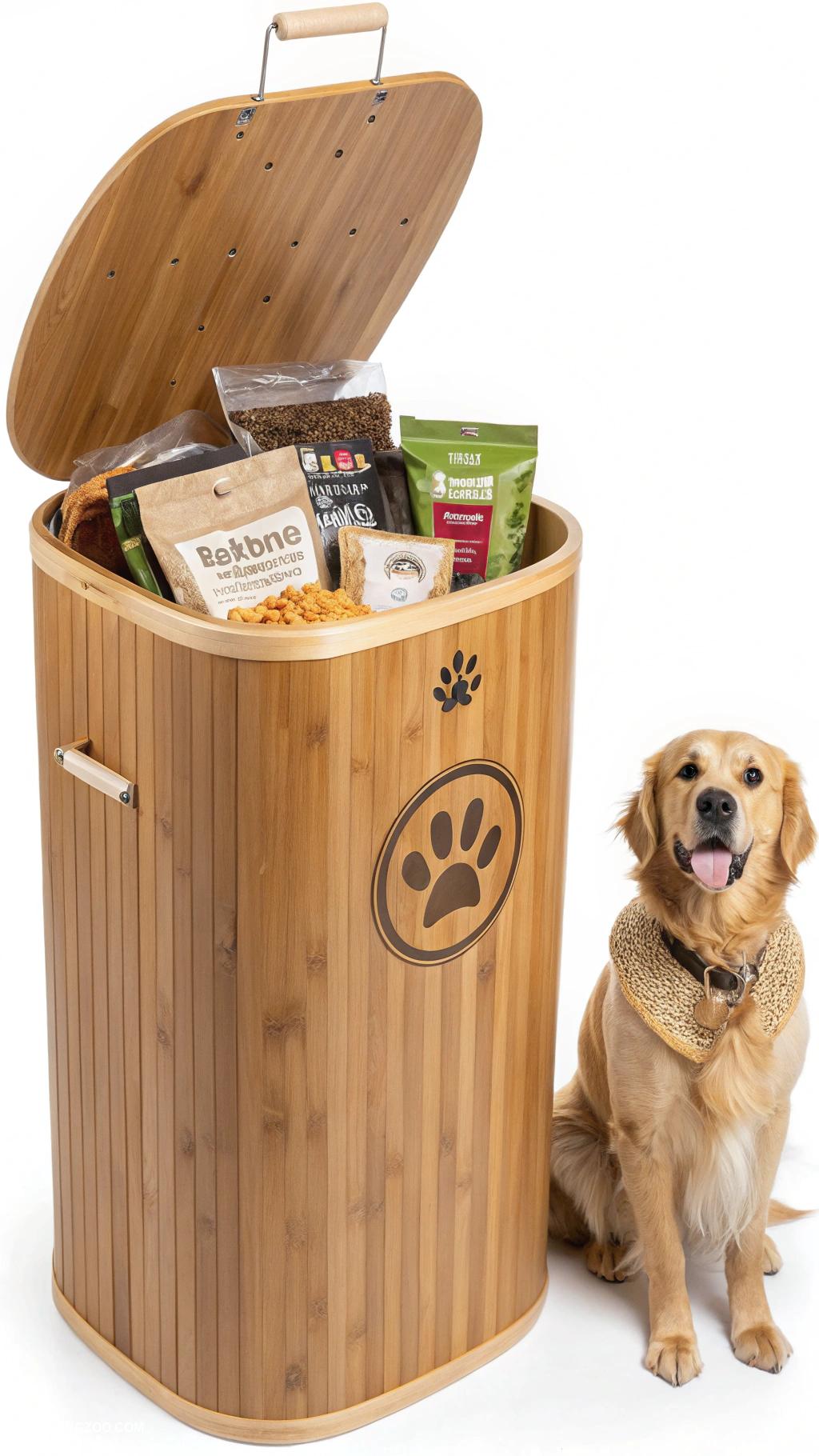 dog food storage ideas Consider using a decorative storage bin