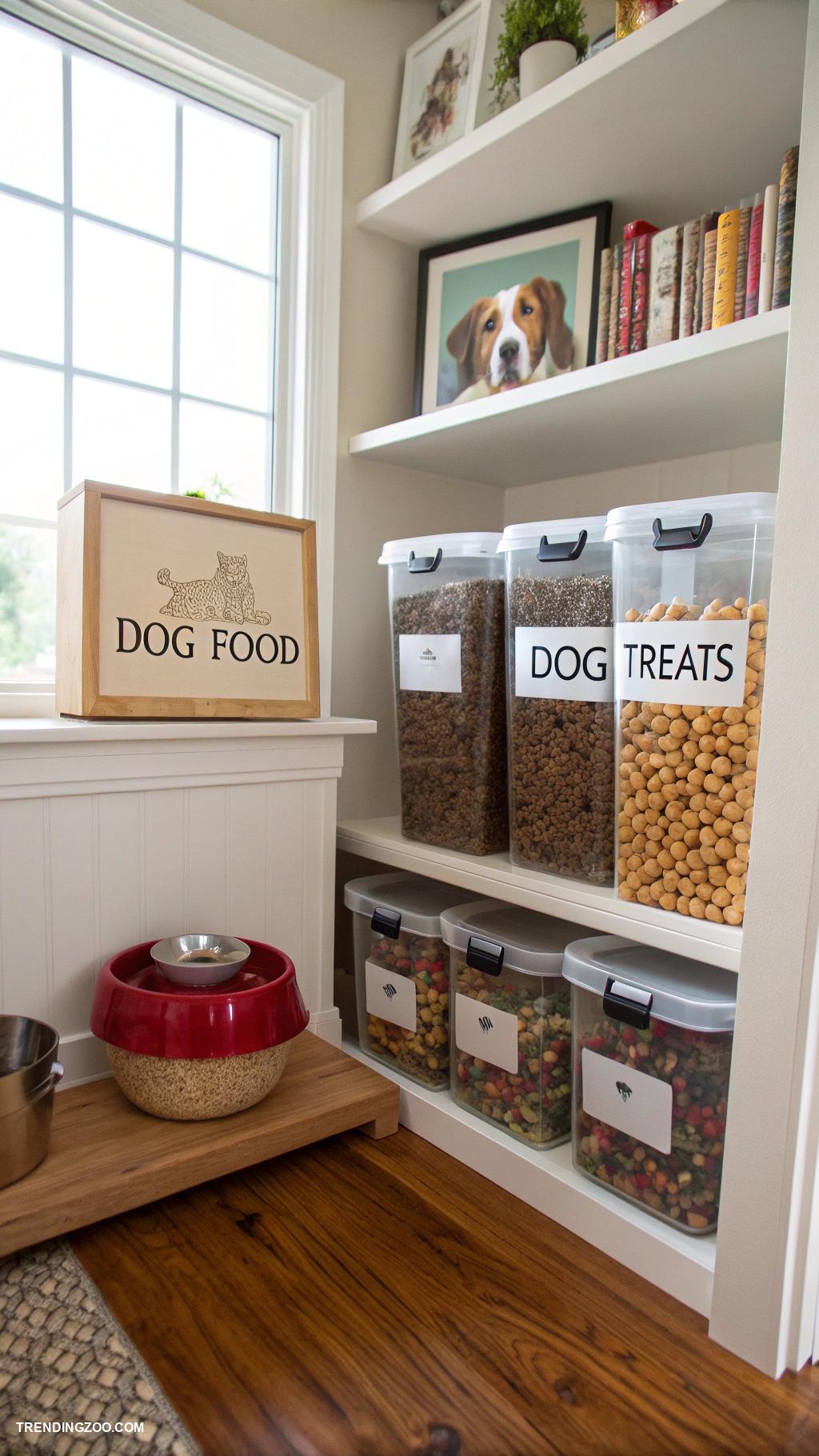 dog food storage ideas Keep food away from sunlight exposure