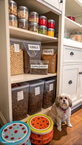 dog food storage ideas Use resealable bags for smaller portions