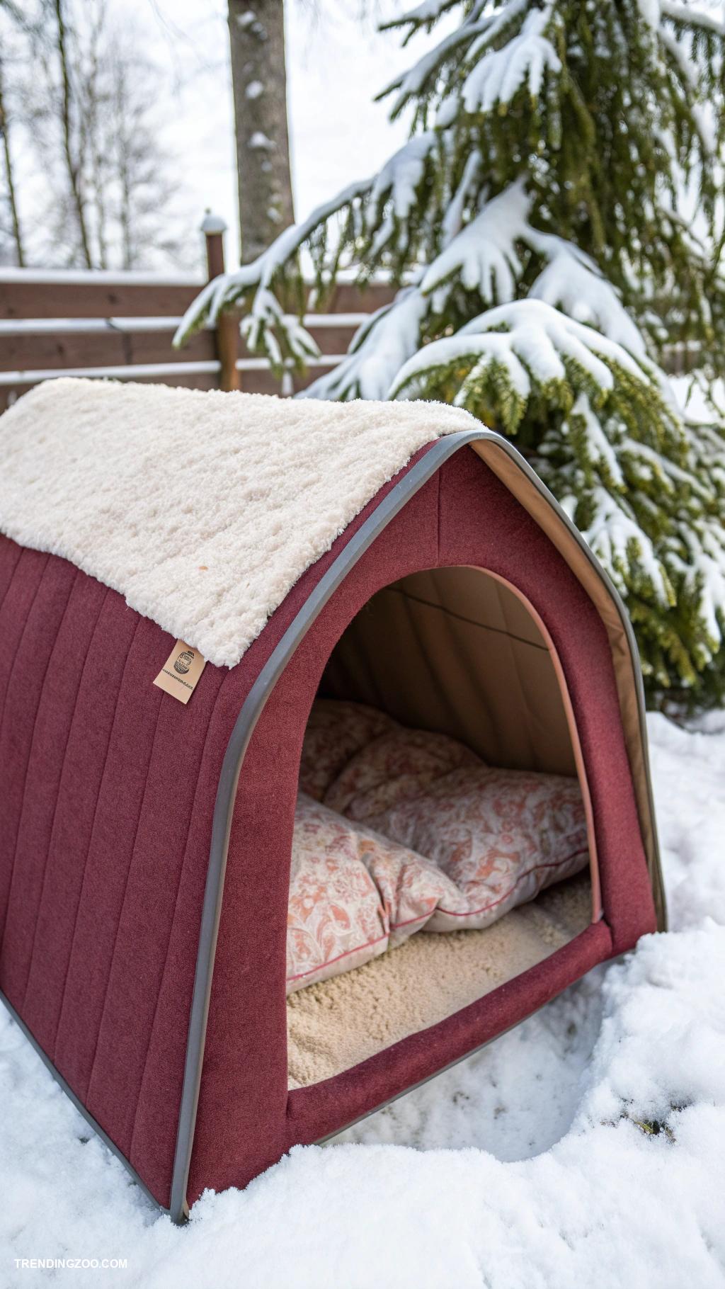 winter cat shelter ideas Pet safe heating pads for added warmth