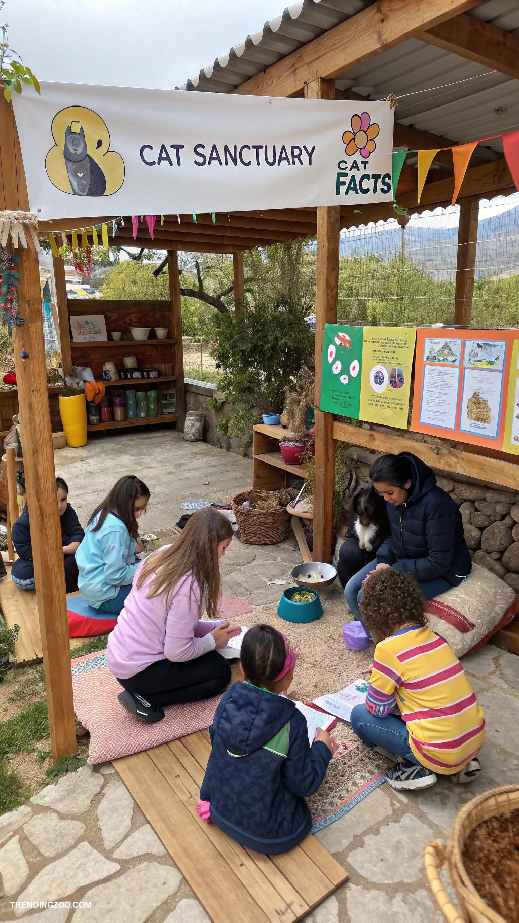 cat sanctuary ideas Develop a traveling cat education program